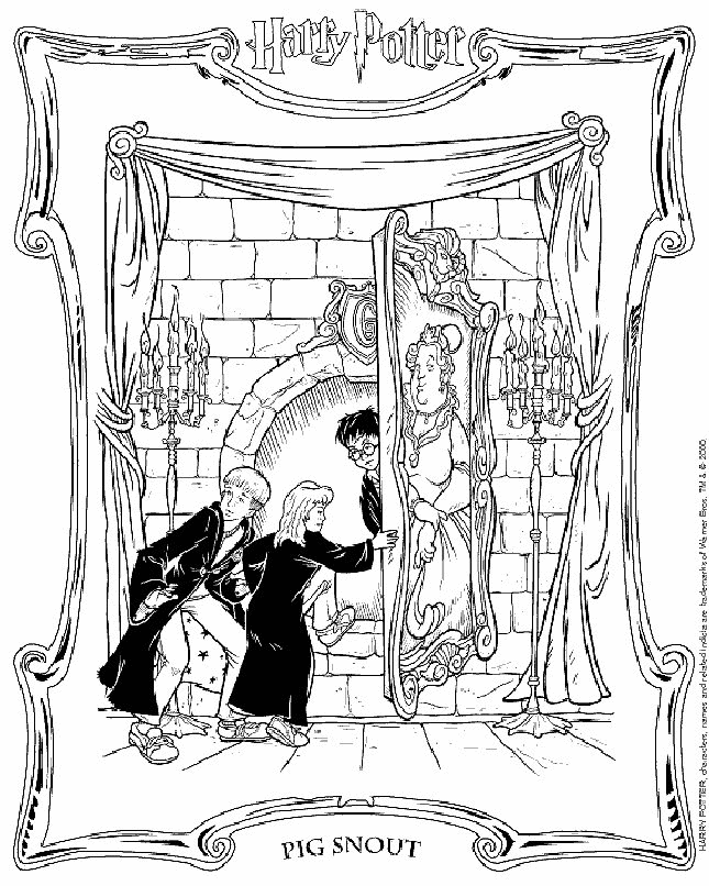 Kids-n-fun.com | Coloring page Harry Potter Harry Potter